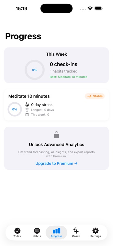 Progress Analytics